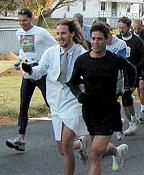Karsten Brown, 2001 winner of the Most Awkward Race Outfit award