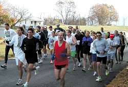 Start of the third annual Greasy-Gooney 10K