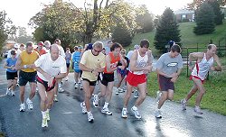 Start of the 2002 Greasy-Gooney 10K