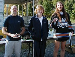 Top three males overall: Raymond Bollock, Benjamin Veilleux, Karsten Brown