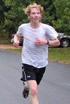 Andrew Turner, first overall male finisher